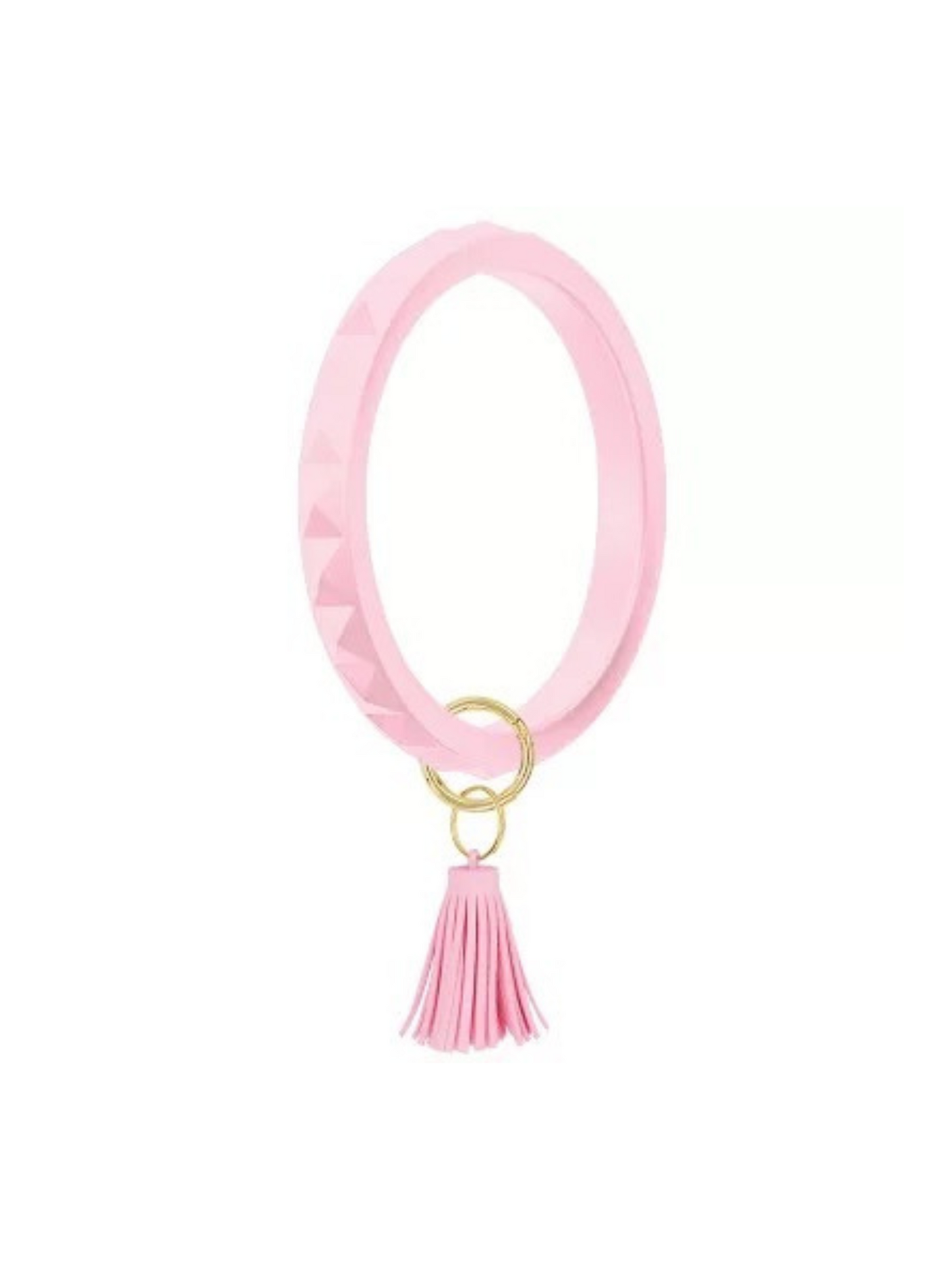 Light Pink Bangle Keychain