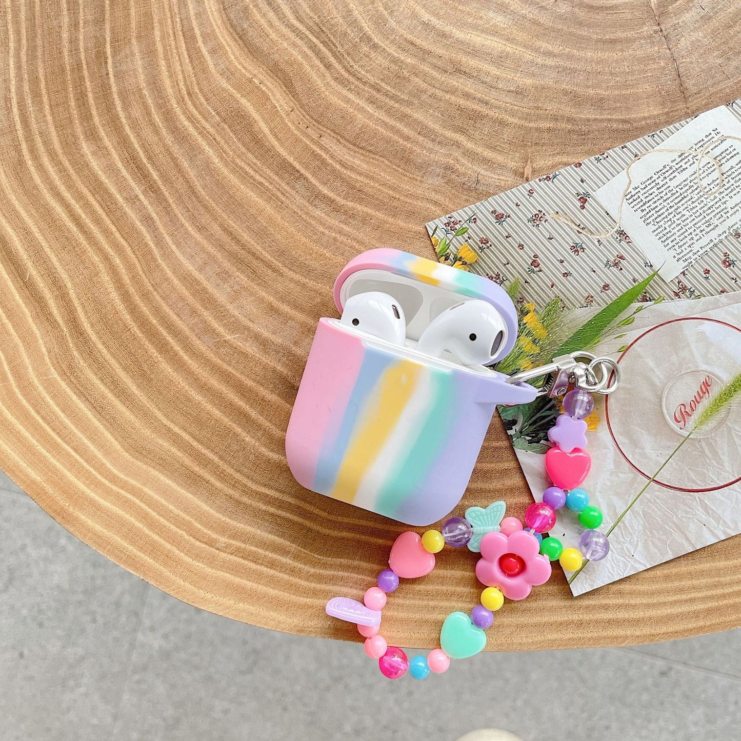 Rainbow Airpod Case